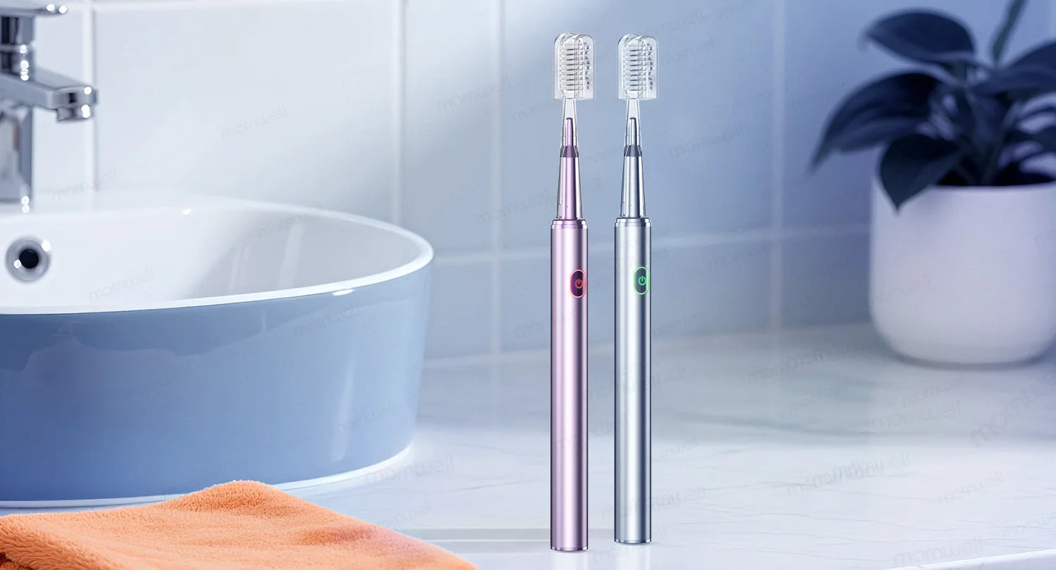 Electric Toothbrush Soft DuPont Bristle Acoustic Wave Tooth Brush - 12