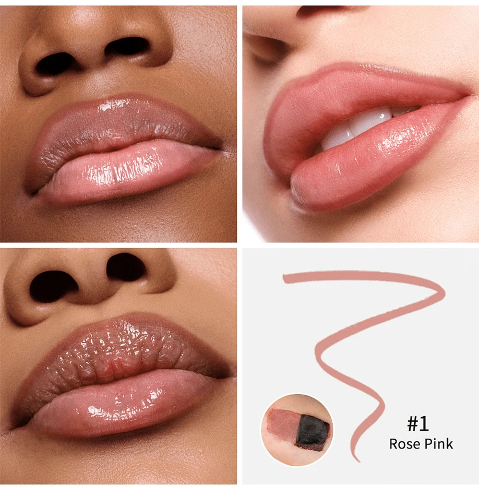 Peel Off Lip Liner Waterproof Matte Tattoo Makeup - 12