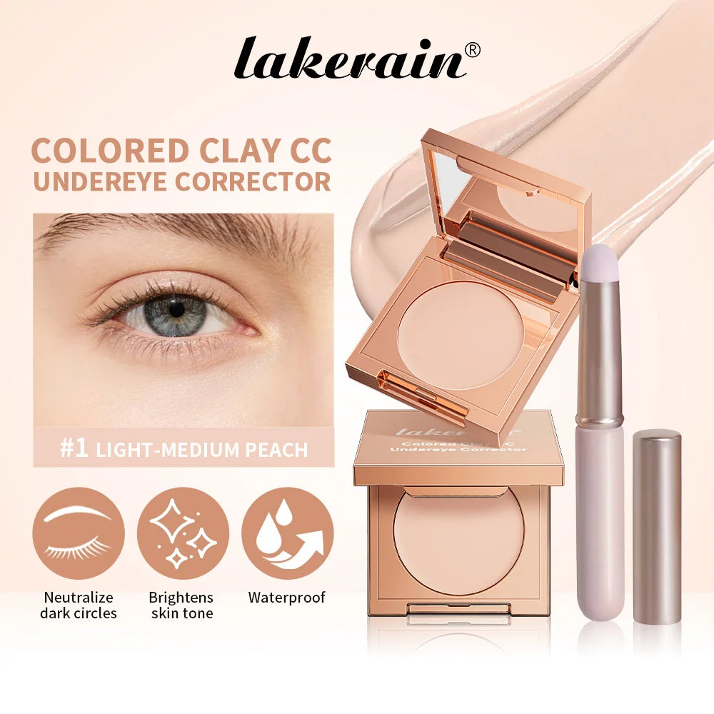 Cream Clay Under Eye Corrector Dark Circle Concealer Makeup - 24