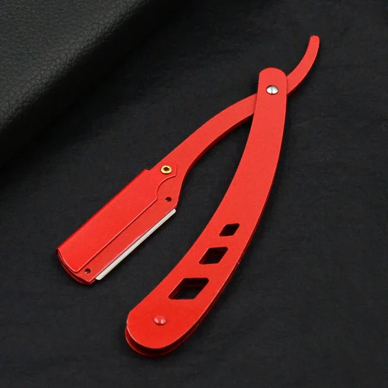 Men Shaving Razor Folding Barber Hair Removal Knife