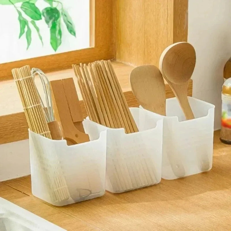 Fridge Side Door Storage Bins Kitchen Food Organizer Containers Set - 3