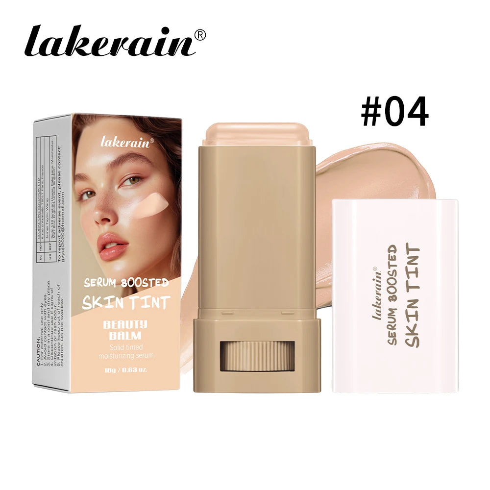 Serum Boosted Skin Tint Foundation Stick Balm Smooth Concealer Makeup