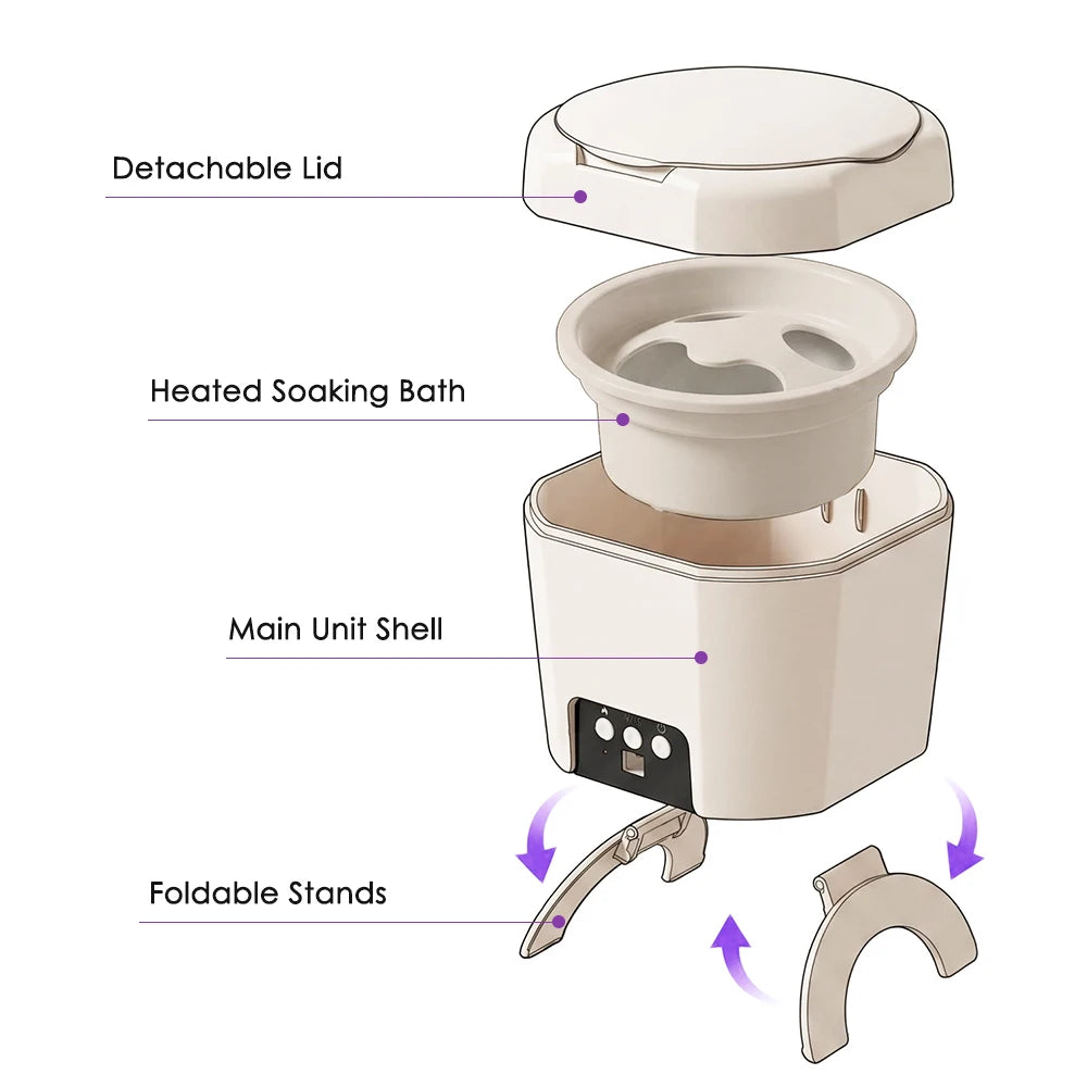 2 in 1 Electric Nail Gel Remover and Curing Dryer Lamp