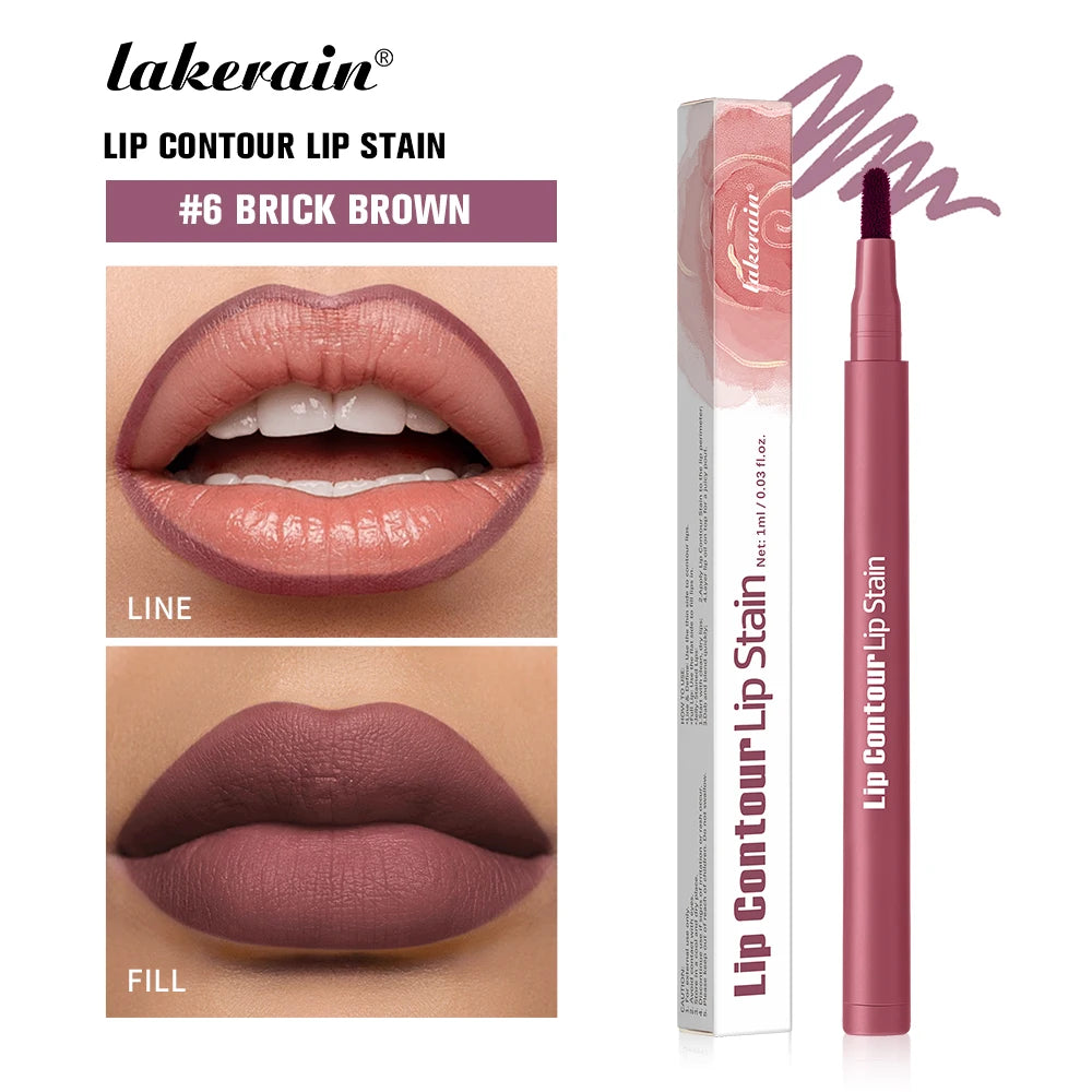 2 in 1 Dual Sided Lip Contour Stain and Liner - 30