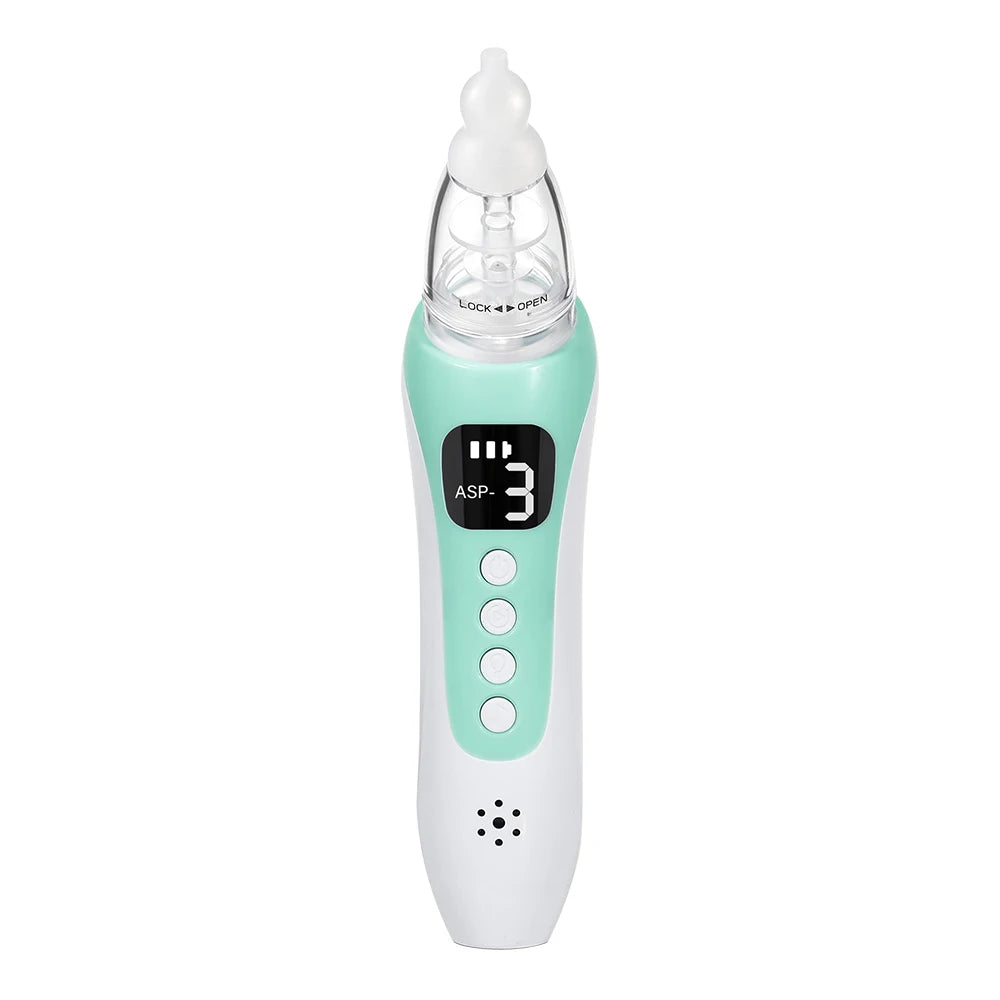 Baby Electric Nasal Aspirator Rechargeable Newborn Nose Sucker - 16
