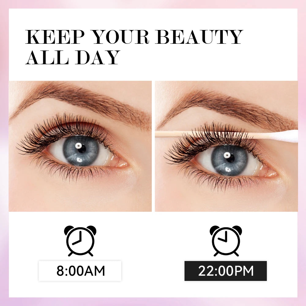 Waterproof Mascara Lengthening Eyelash Extension Curling Makeup - 5