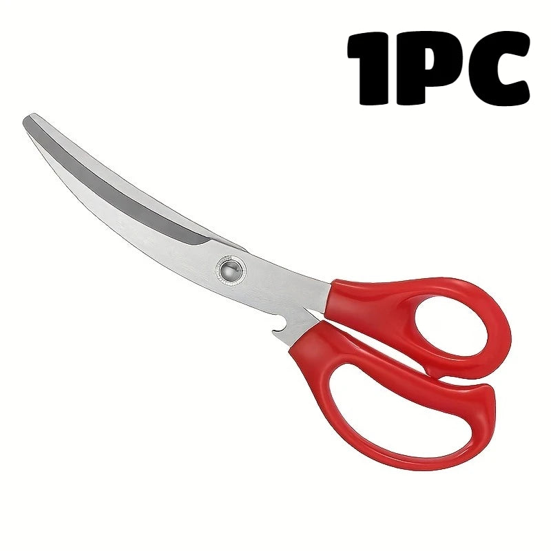 2pc Stainless Steel Kitchen Scissors Heavy Duty BBQ Meat Poultry Shears