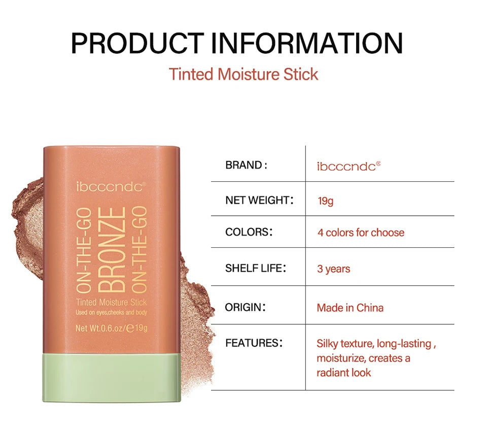 Waterproof Contour Bronzer Stick & Face Sculpting Makeup
