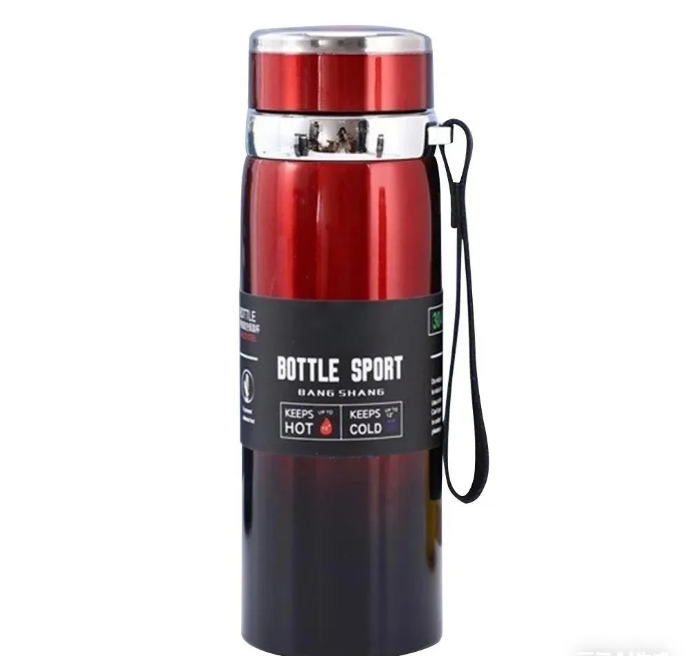 1L Stainless Steel Vacuum Flask Insulated Water Bottle Thermal Thermos