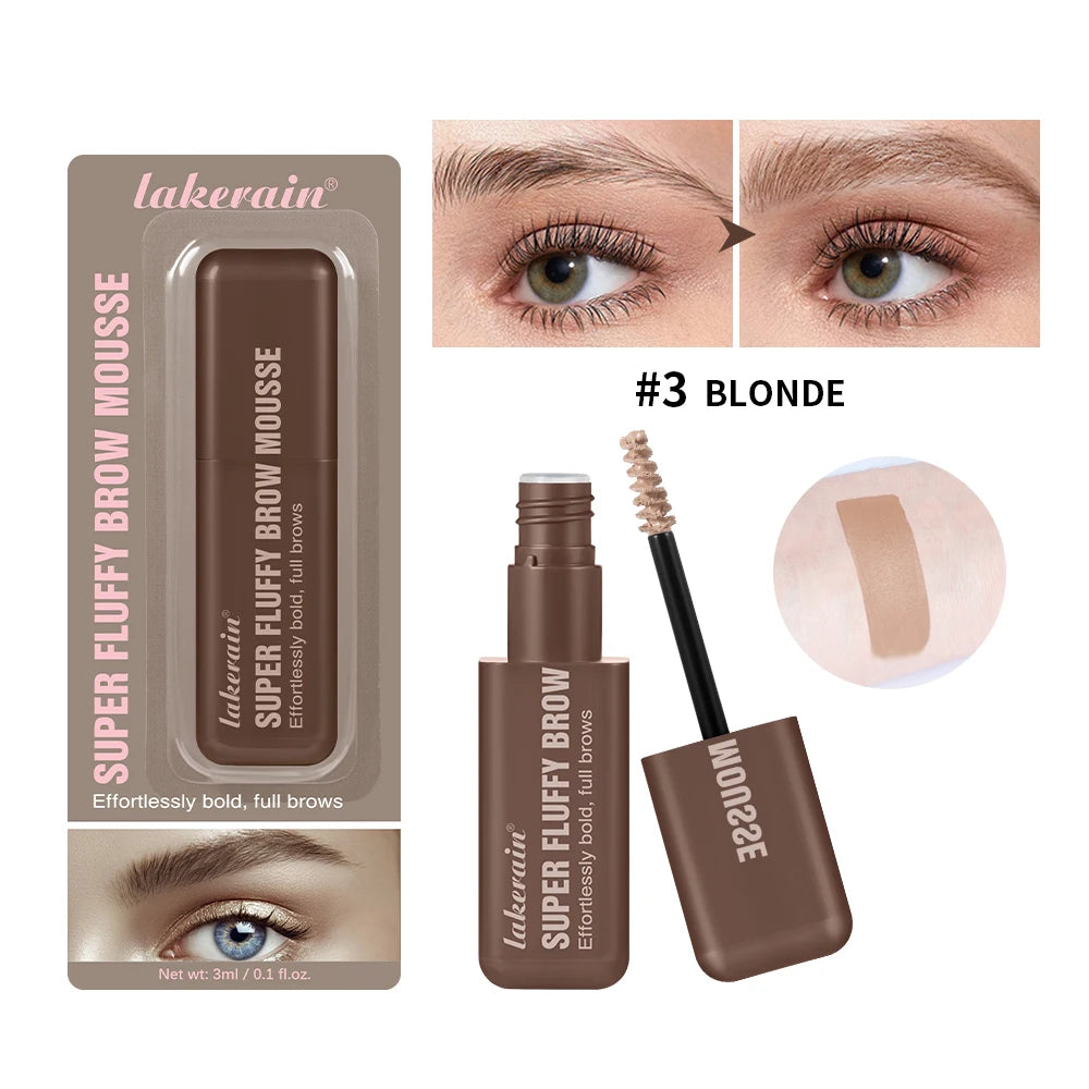 Waterproof Eyebrow Mousse Volumizing Fluffy Brow Gel - 22