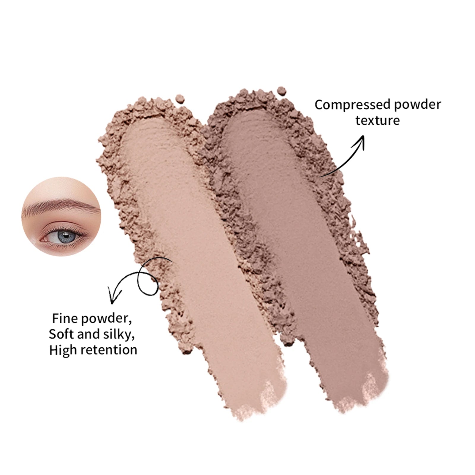 Eyebrow Powder Duo Contour Shadow Palette - 6