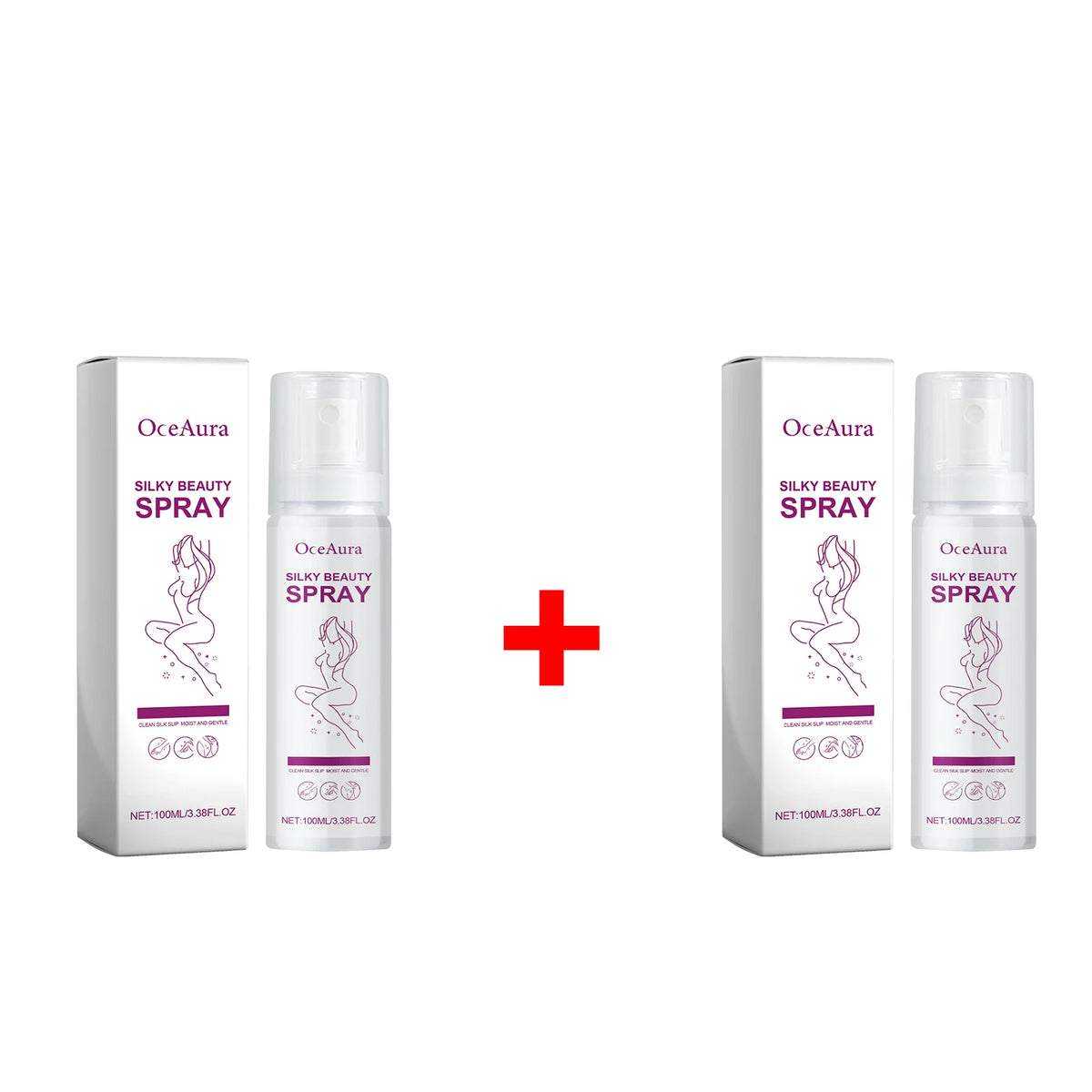 OceAura Body Hair Removal Spray Depilatory Mousse