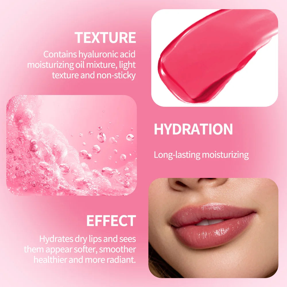 Glossy Glazed Plumping Lip Balm Moisturizing Treatment