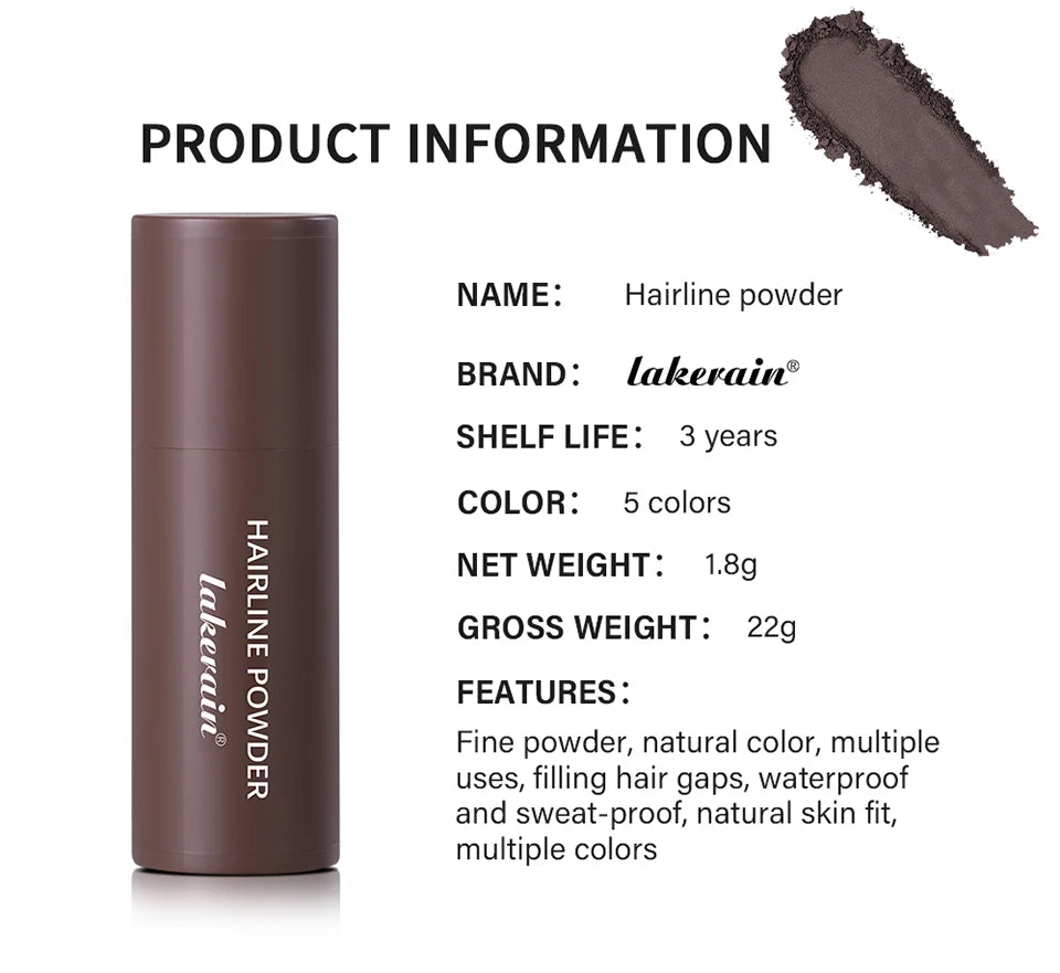 Hairline Shadow Powder Root Cover Up Contour Stick - 18
