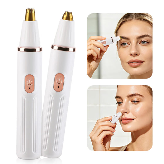 2 in 1 Electric Eyebrow & Nose Hair Trimmer Shaver