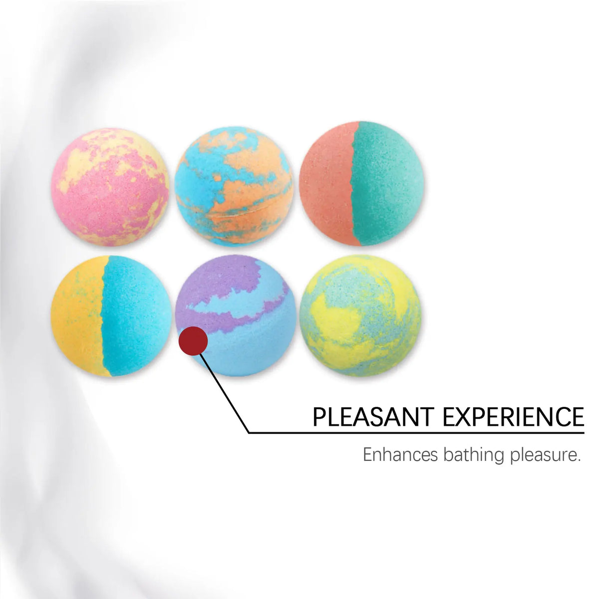 Childrens Bath Bombs Set Moisturizing Aromatherapy Relaxing Ball