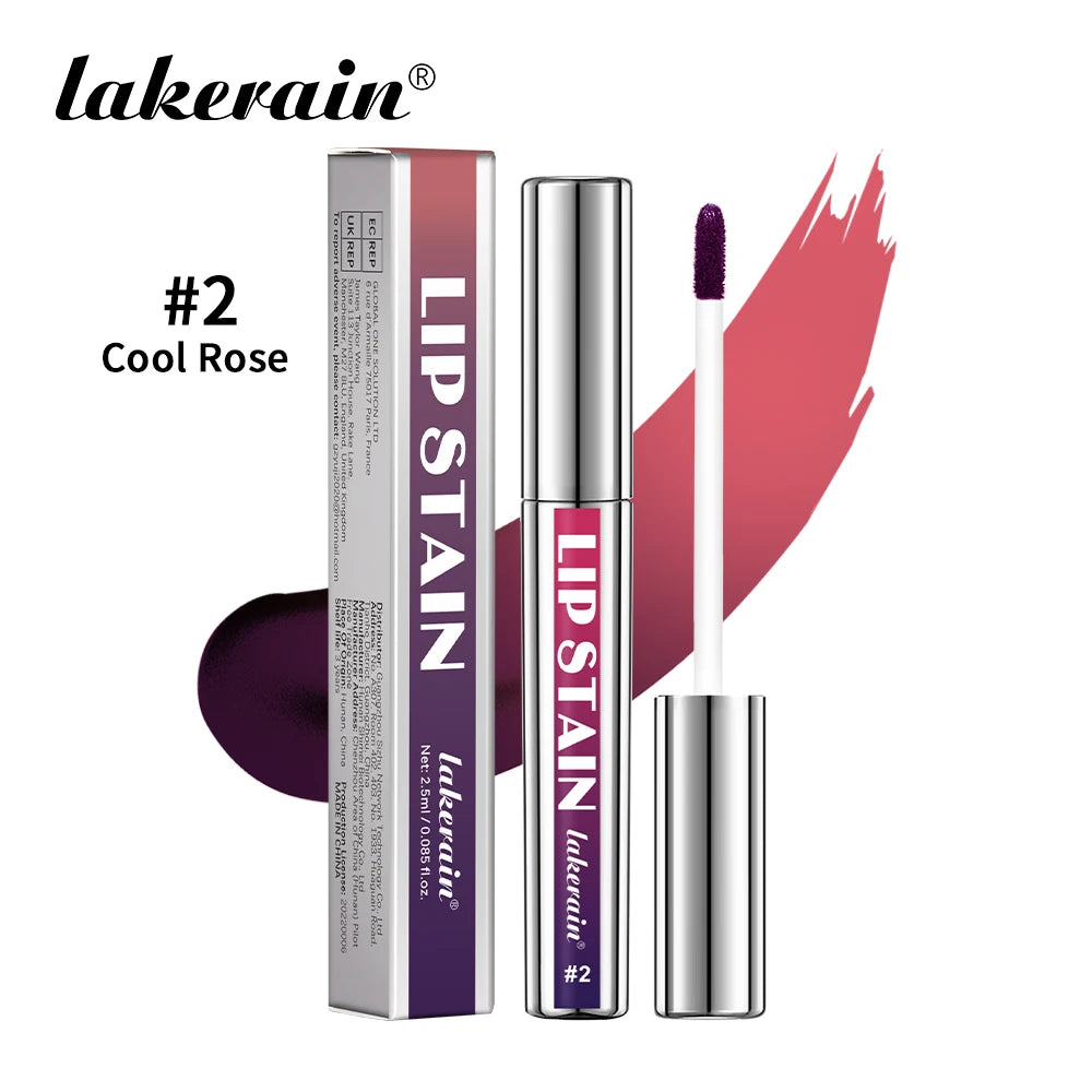 Lakerain Peel Off Lip Stain Long Lasting Waterproof Lip Tint Set