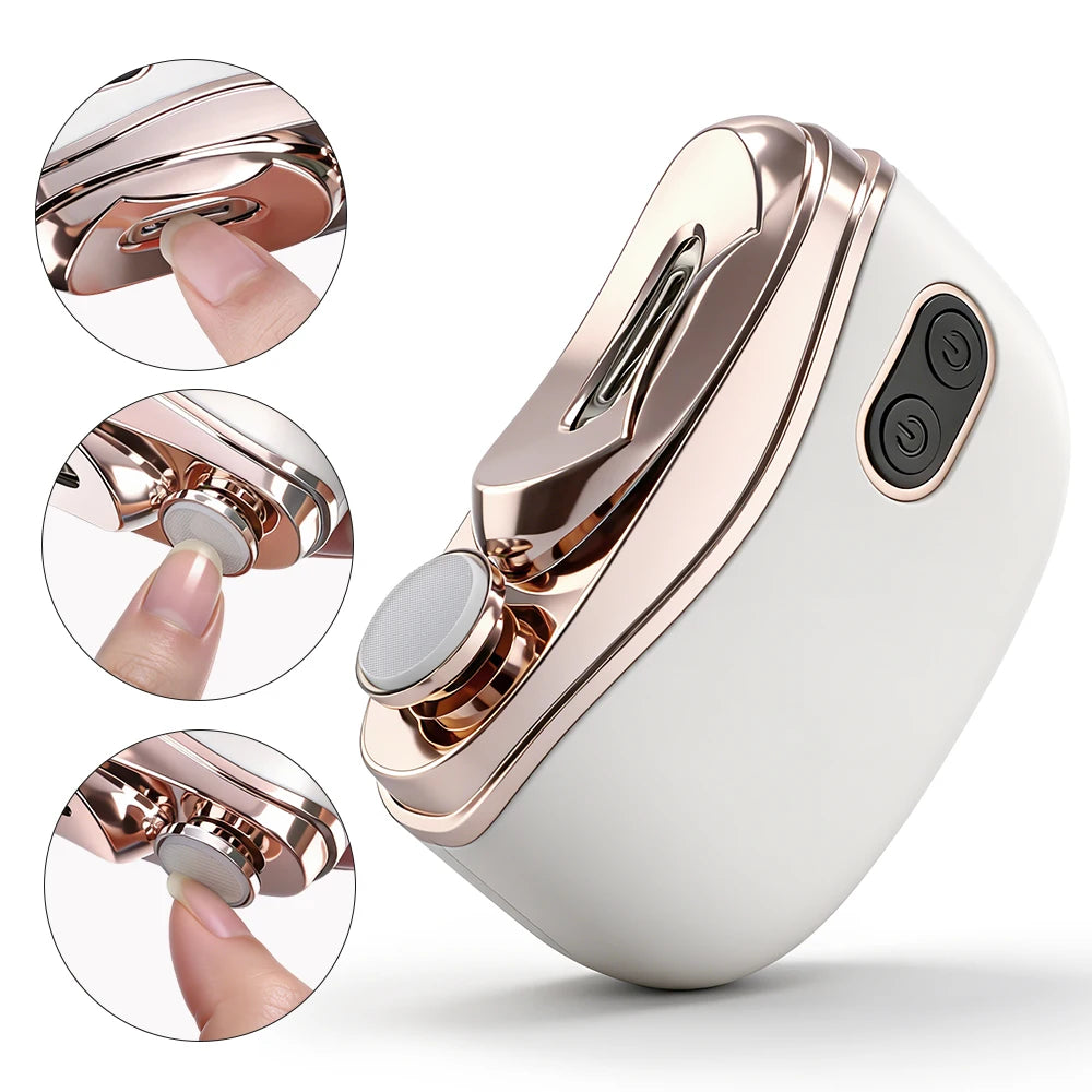 Electric Nail Clipper Automatic Trimmer and Grinder