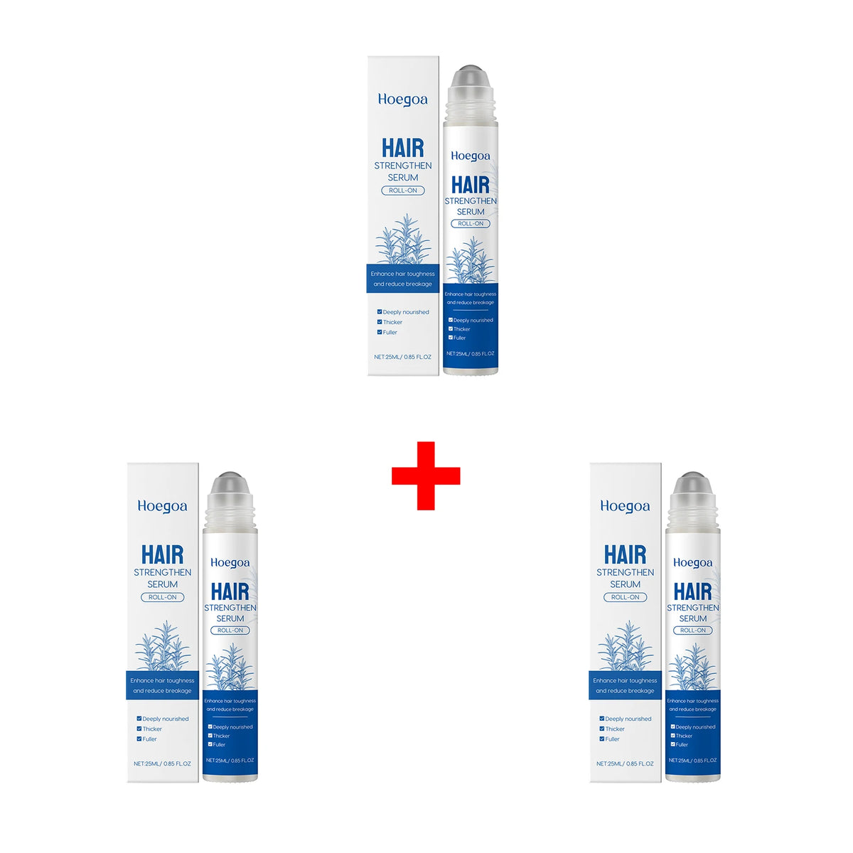 Rosemary Hair Growth Serum Roll On Anti Hair Loss Care Oil