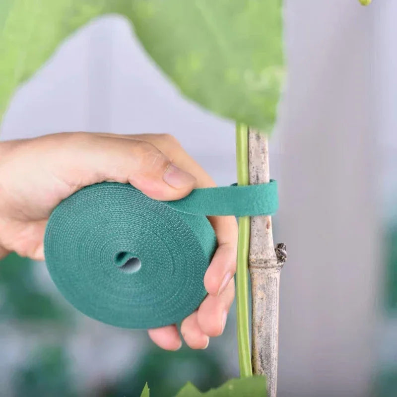 Adjustable Plant Ties Green Gardening Cable Straps for Climbing Vines - 5