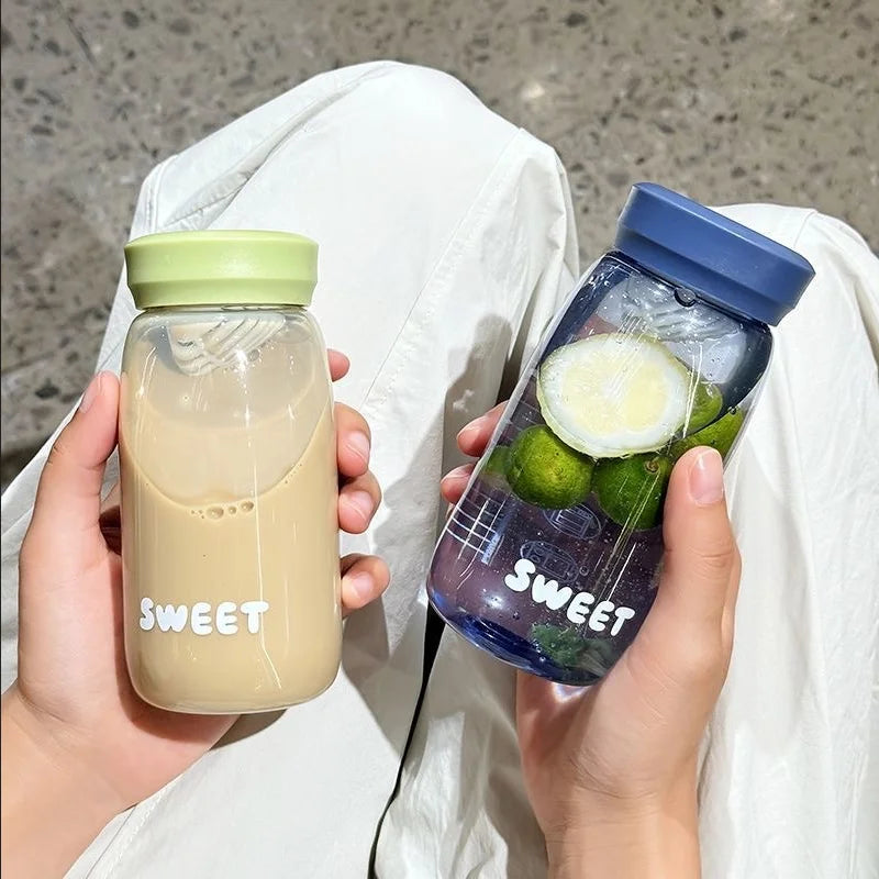Portable Mini Water Cup Heat Resistant BPA Free Travel Bottle - 4