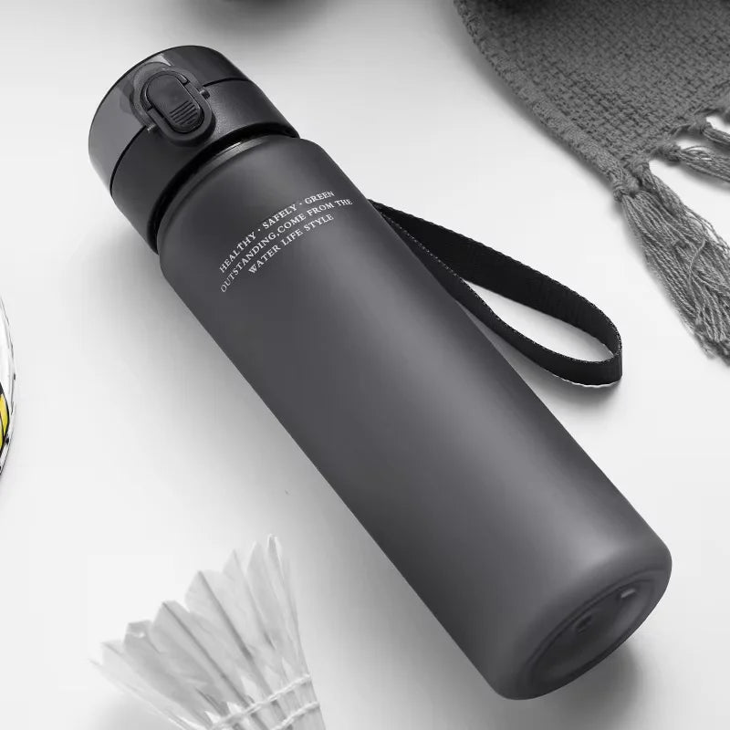 Fantia Leak Proof Sports Water Bottle BPA Free Fitness Hiking Jug 560ml