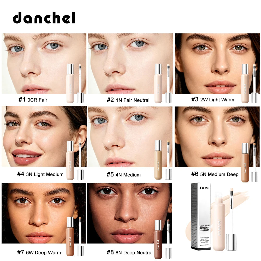 Liquid Concealer Full Coverage Waterproof Dark Circle Corrector