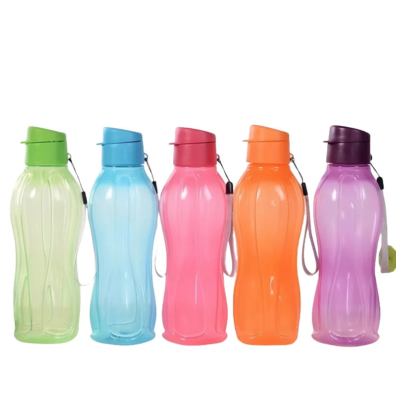 Large Capacity Sports Water Bottle Portable Gym Leak Proof Drinking Cup - 9
