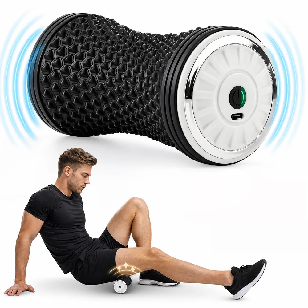 Electric Vibrating Massage Roller Muscle Recovery Tool