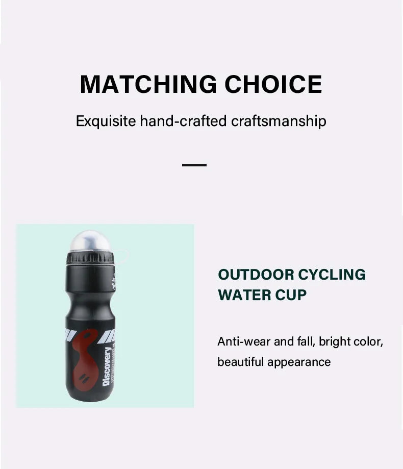 Mountain Bike Water Bottle 680ml Leak Proof Cycling Sports Drink Cup