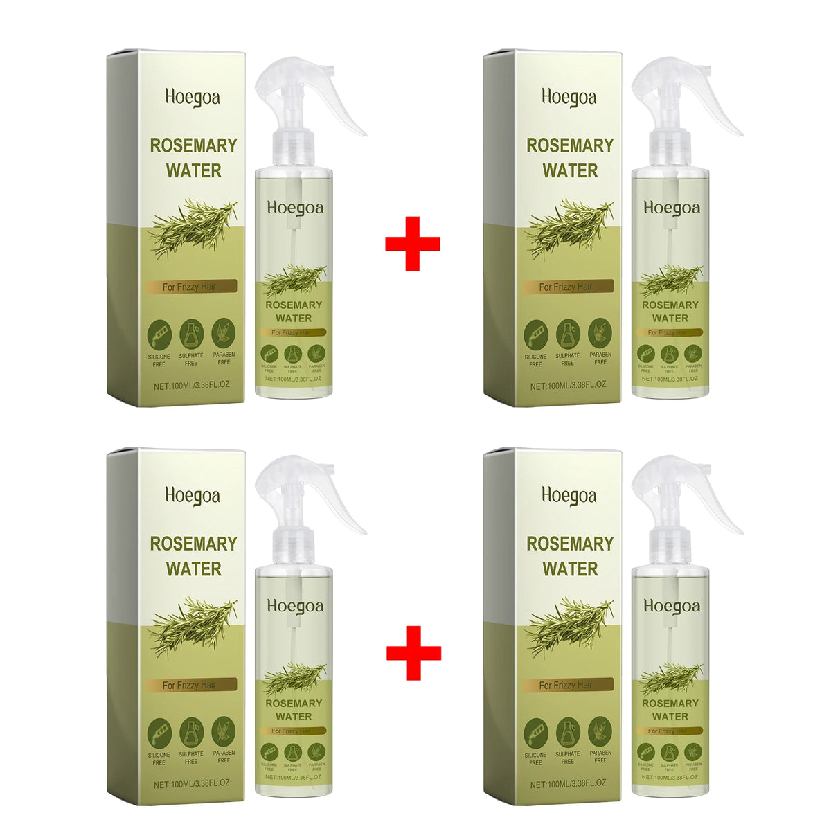 Rosemary Hair Spray for Oil Control & Frizz Repair