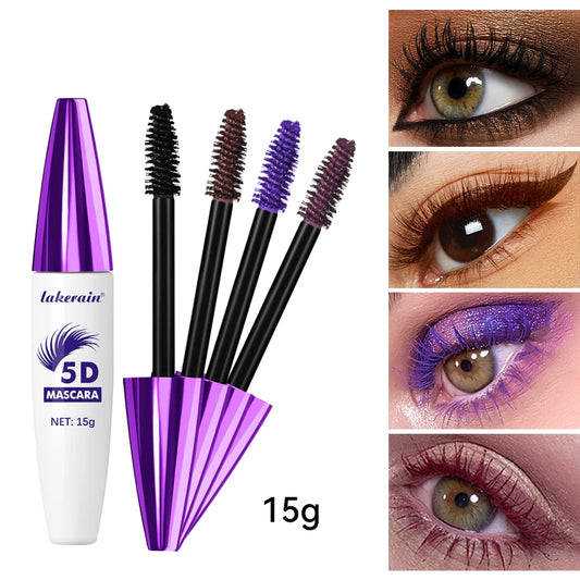 5D Waterproof Lengthening Mascara Volumizing Eyelash Cosmetics