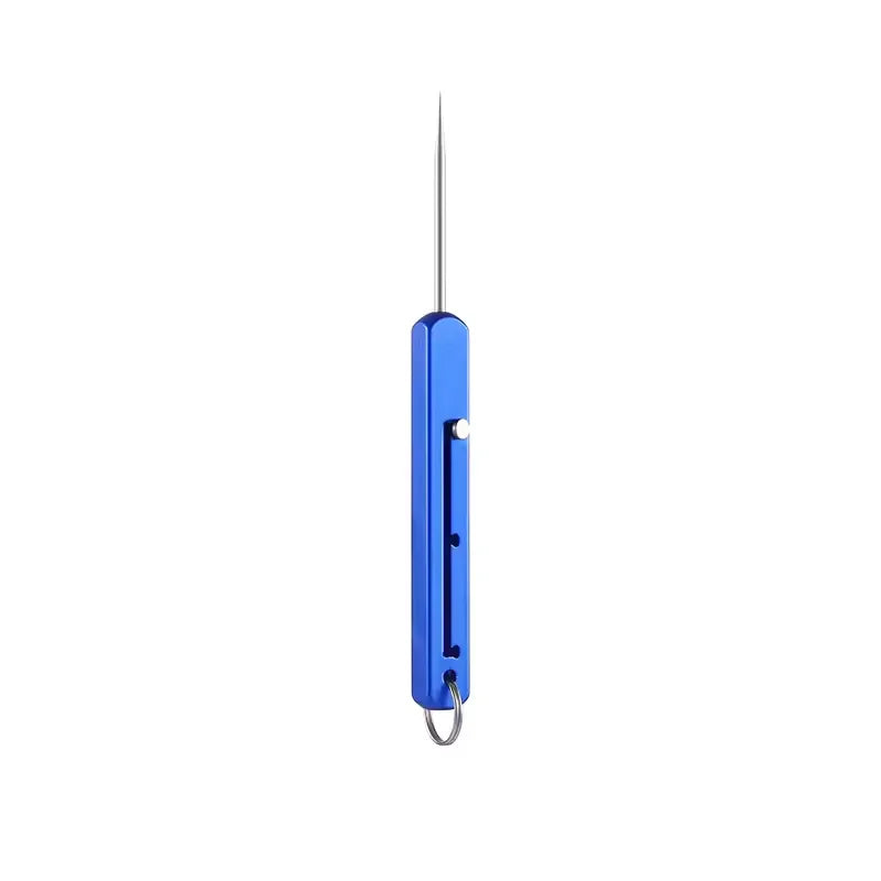 Portable Titanium Toothpick Set Metal Pocket Pick for Camping and Travel
