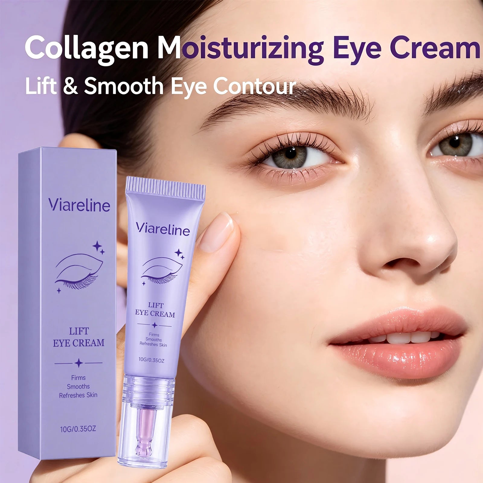 Viareline Lift Eye Cream Fine Lines Dark Circles Remover - 3