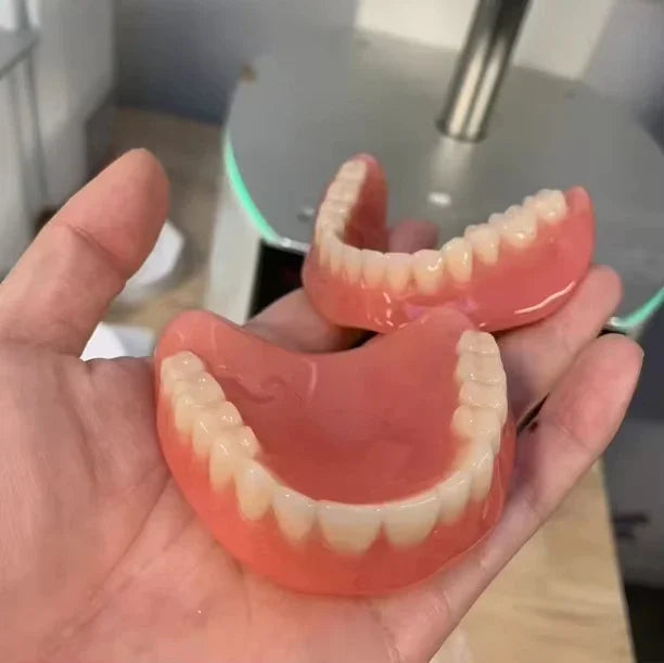 Silicone Dentures Full Mouth Natural Teeth Fake Teeth - 11