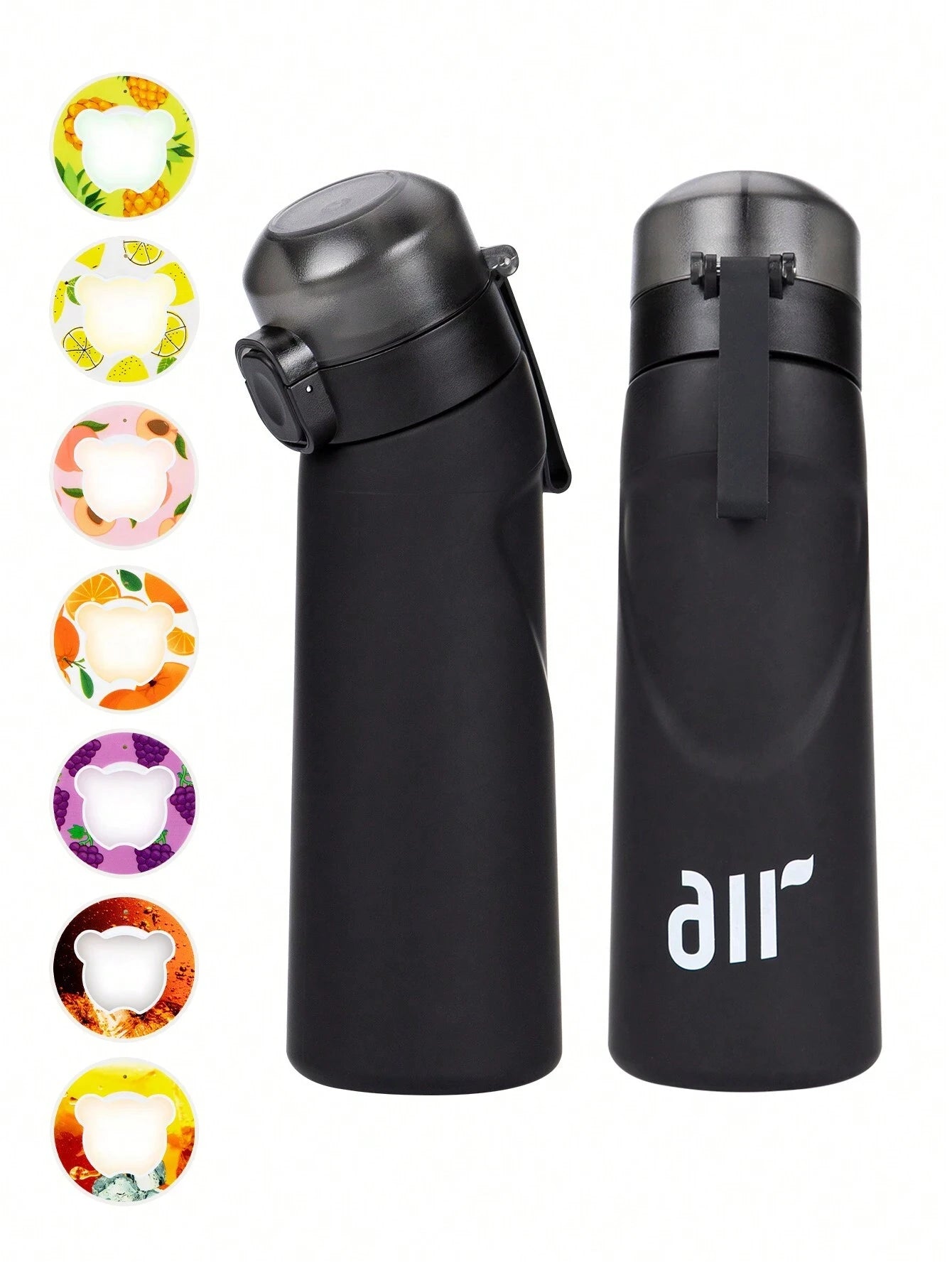 Scented Water Bottle with Flavor Pods Portable Sports Hydration Cup