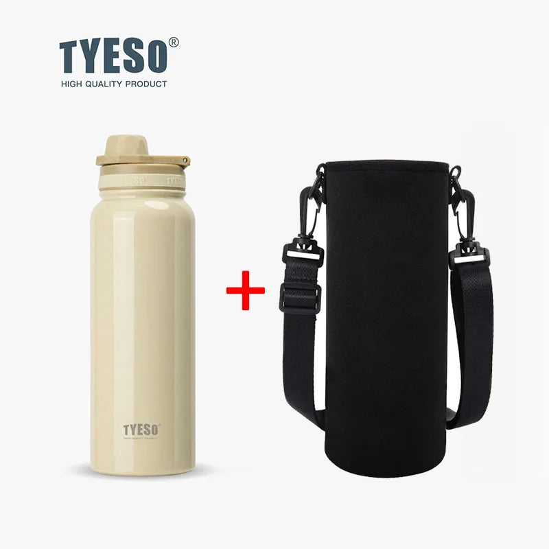 TYESO Stainless Steel Vacuum Insulated Water Bottle Travel Flask - 24