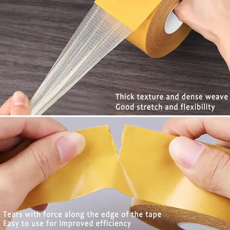 Heavy Duty Double Sided Mesh Tape Extra Strong Adhesive Mounting Tape