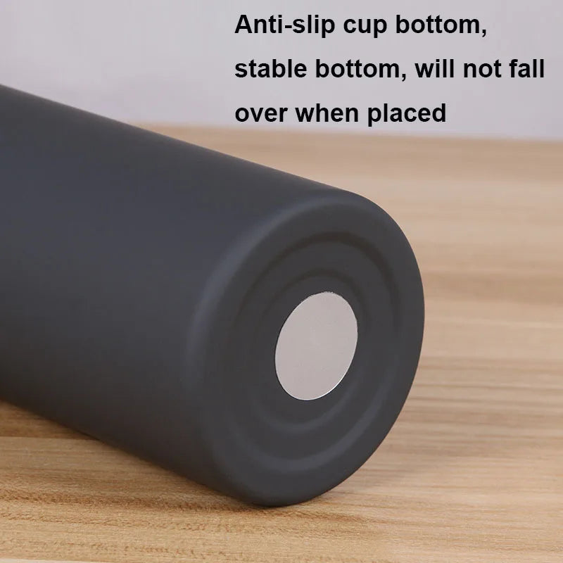 Stainless Steel Vacuum Insulated Water Bottle Portable Travel Thermos