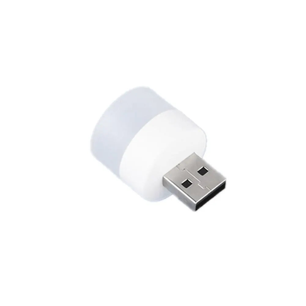 Mini USB LED Night Light Portable Plug In Lamp for Reading and Travel