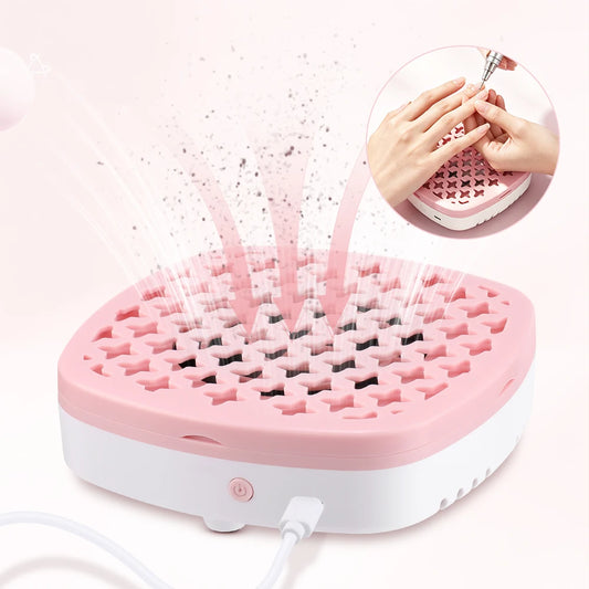 USB Nail Vacuum Dust Collector Manicure Suction Machine