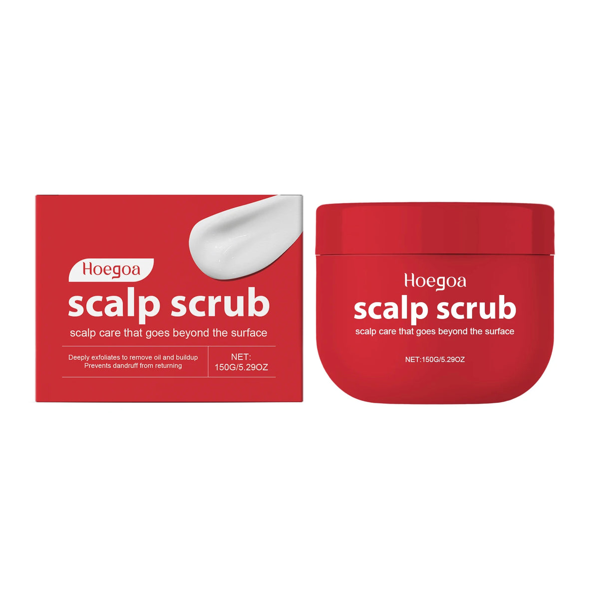 Scalp Scrub Deep Cleansing Exfoliator Dandruff Relief Hair Care