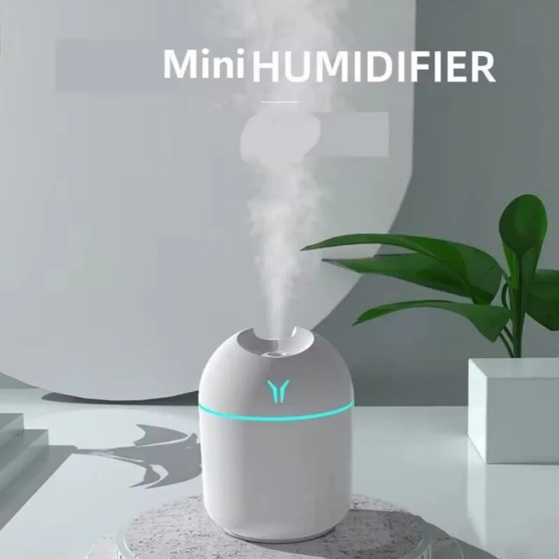 250ml Mini USB Humidifier Aroma Essential Oil Diffuser Mute Mist Maker