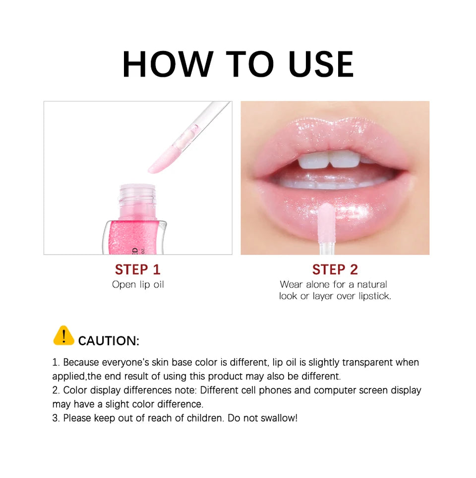 Lakerain Honey Infused Moisturizing Lip Gloss Oil - 15