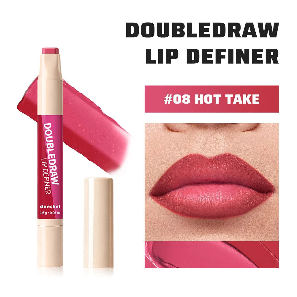 2 in 1 Lip Liner & Matte Velvet Lip Gloss Duo - 24