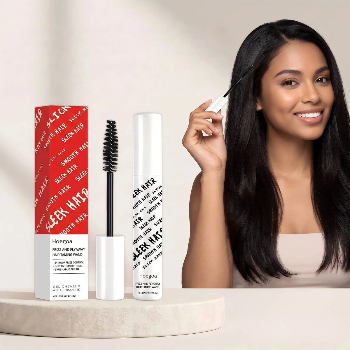 Anti Frizz Hair Finishing Stick Flyaway Taming Wand