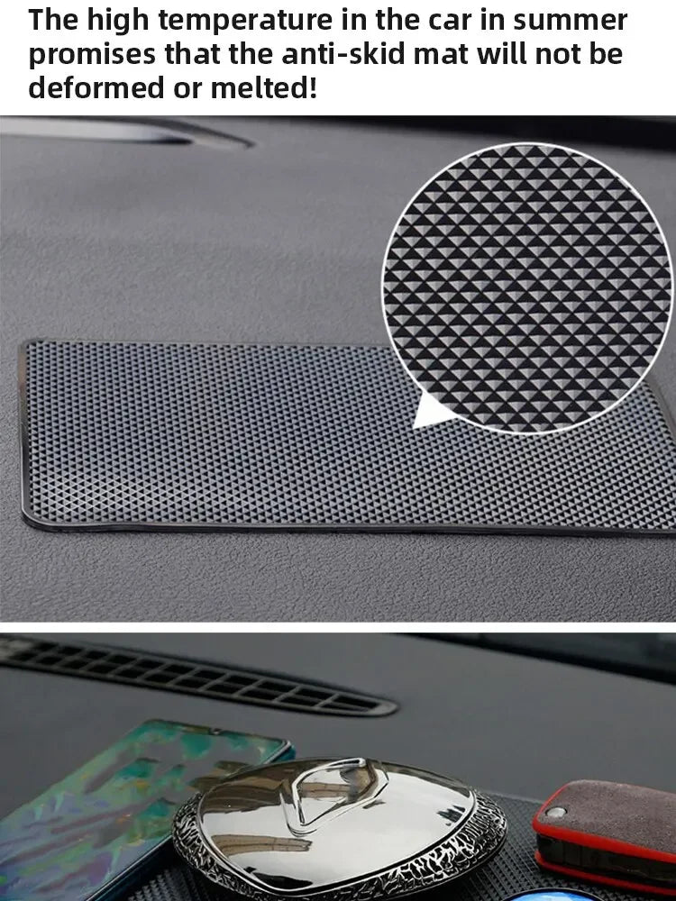 Anti-Slip Car Dashboard Mat Non-Slip Phone Holder Pad Organizer - 12