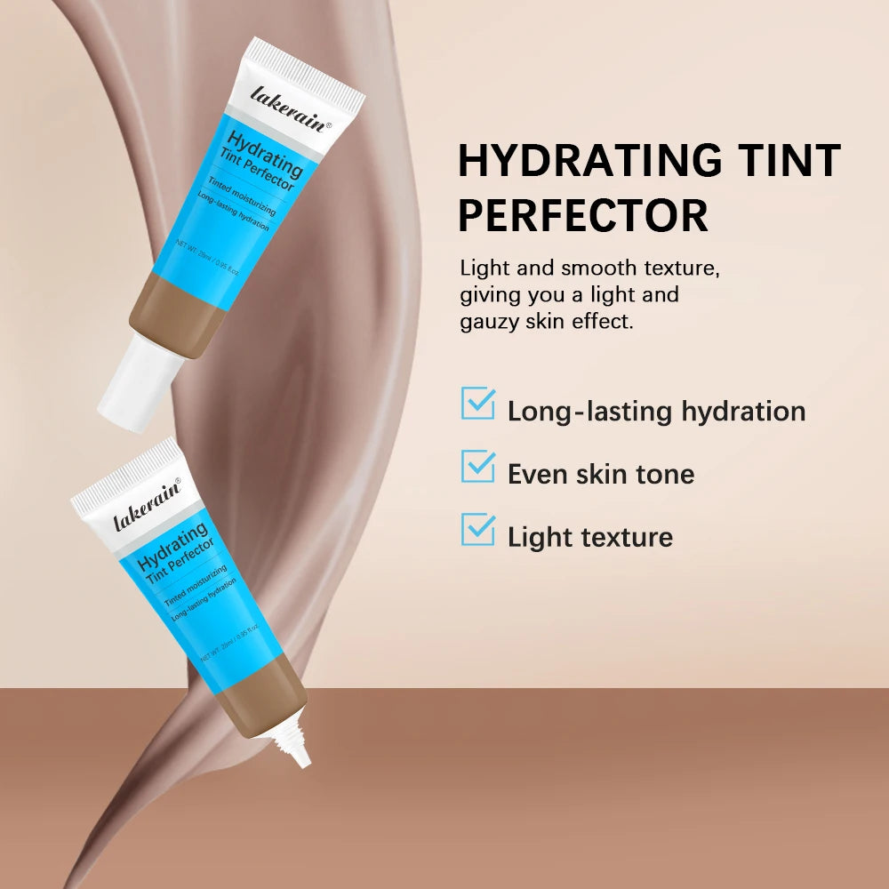 Lakerain Hydrating Tinted Foundation Cream Concealer - 5