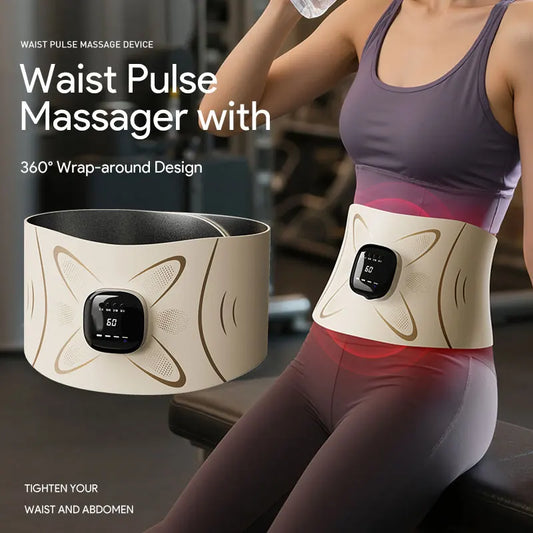 ABS Stimulator Abdominal Toning Fitness Belt and Waist Massager