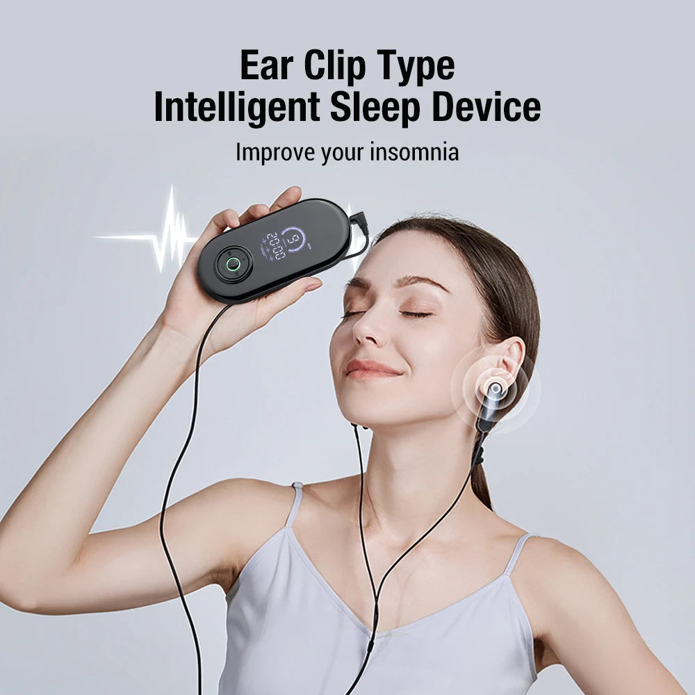 Handheld CES Sleep Aid Device Insomnia Relief Palm Massager - 18
